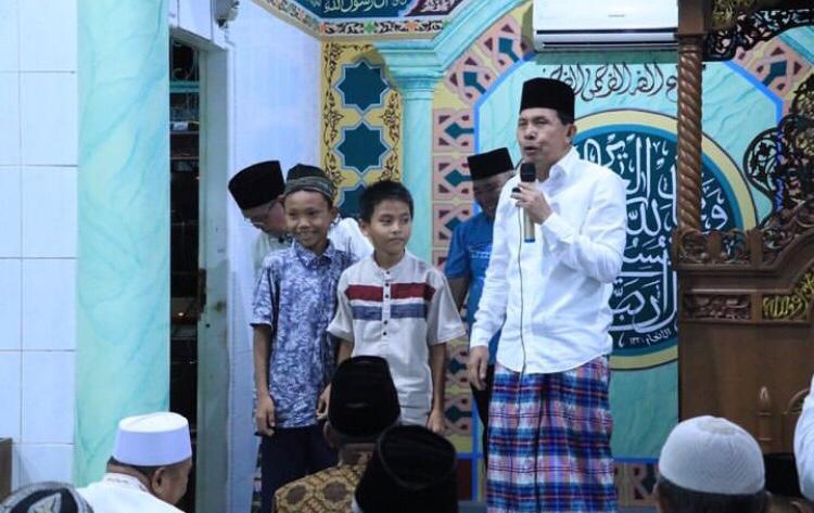 Walikota Prabumulih H Ridho Yahya Safari Ramadhan 1444 H Masjid Jami’ Nur Islam