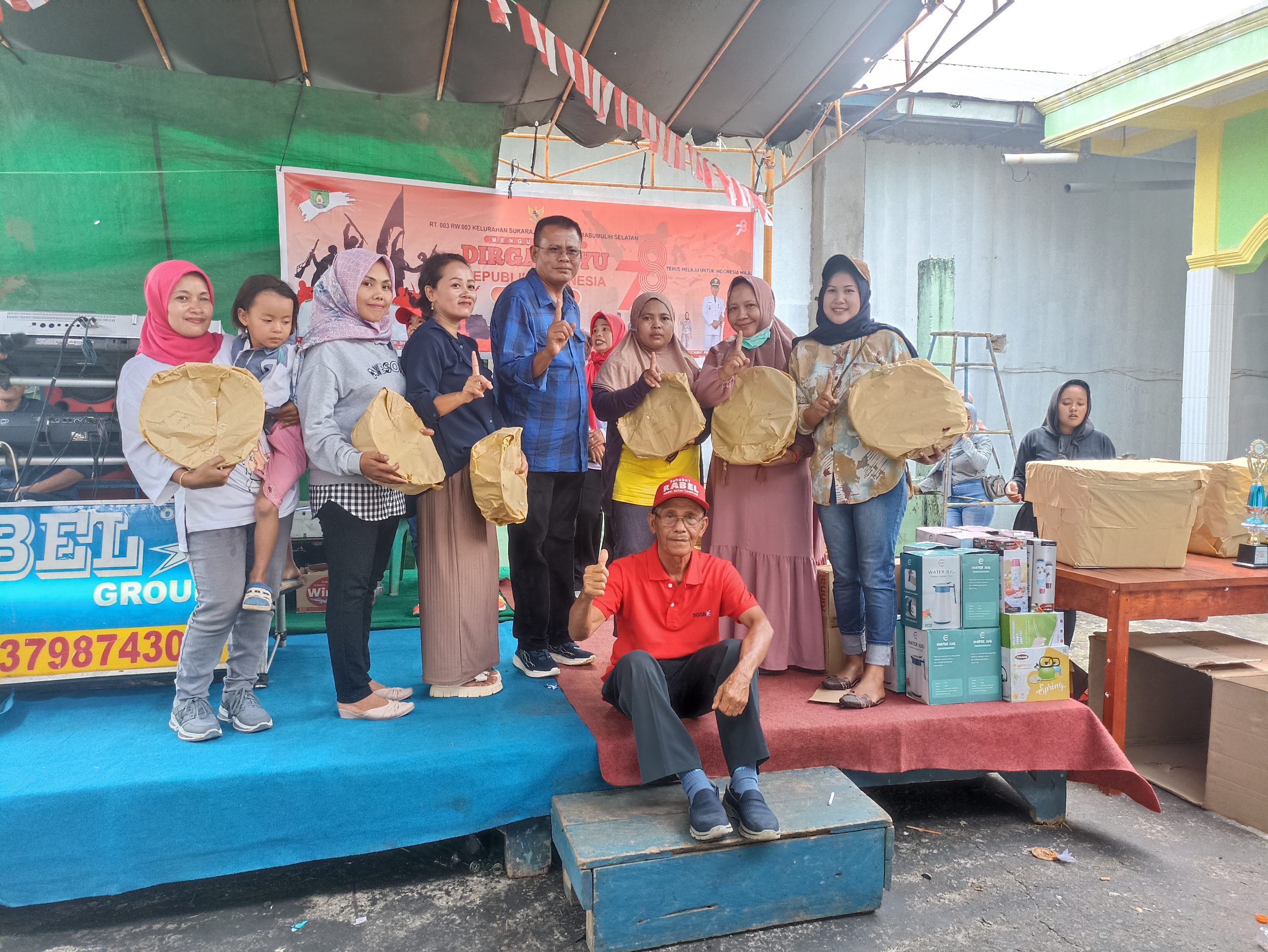 Puncak Acara Semarak HUT RI ke- 78, di Kelurahan Sukaraja, H. Arlan Menyampaikan Ini?