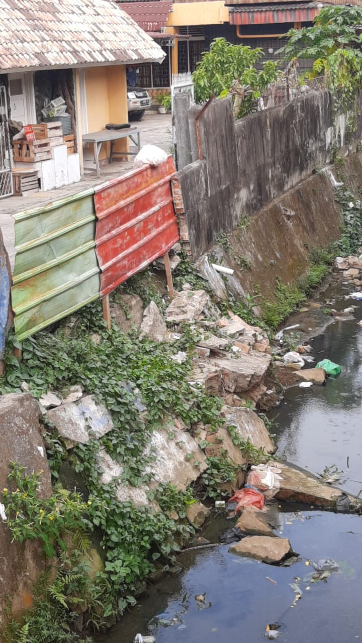 Tak Tersentuh Pembangunan Talud Sungai Muntang Tapus, Ancam Warga Sekitar
