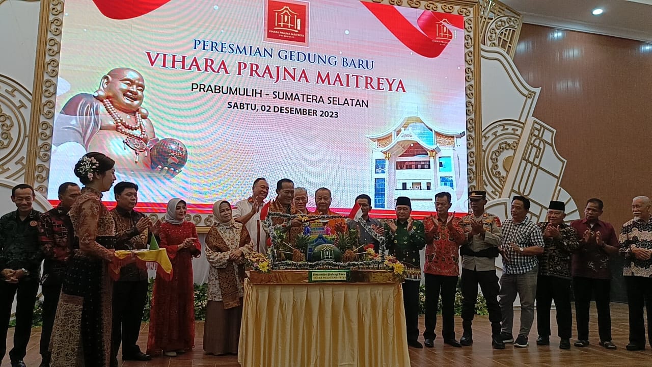 Sebagai Pusat Pelayanan Ibadah Umat Budha, Hadirnya Gedung Baru Vihara Prajna Maitreya Prabumulih