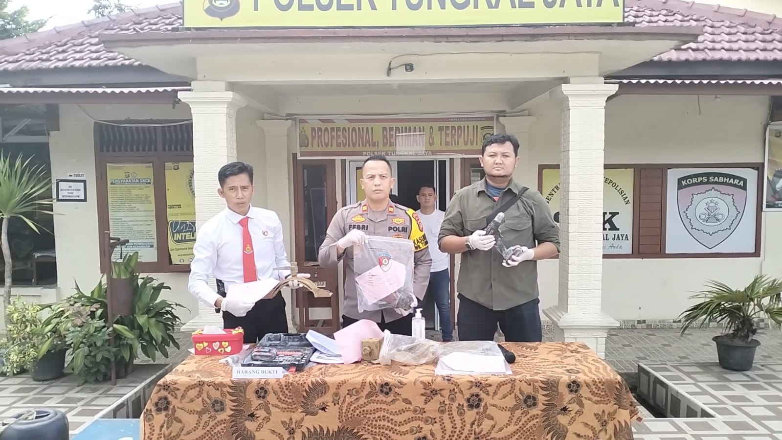 Ungkap Ilegal Tapping di Muba, Polisi Amankan Warga Tungkal Jaya