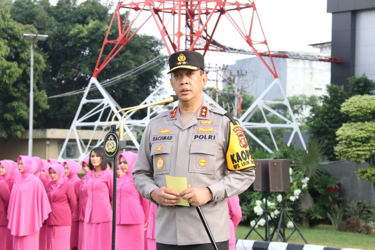 Kapolda Sumsel Irjen Pol A Rachmad Wibowo SIK Pimpin Korps Raport Kenaikan Pangkat Periode 1 Januari 2024