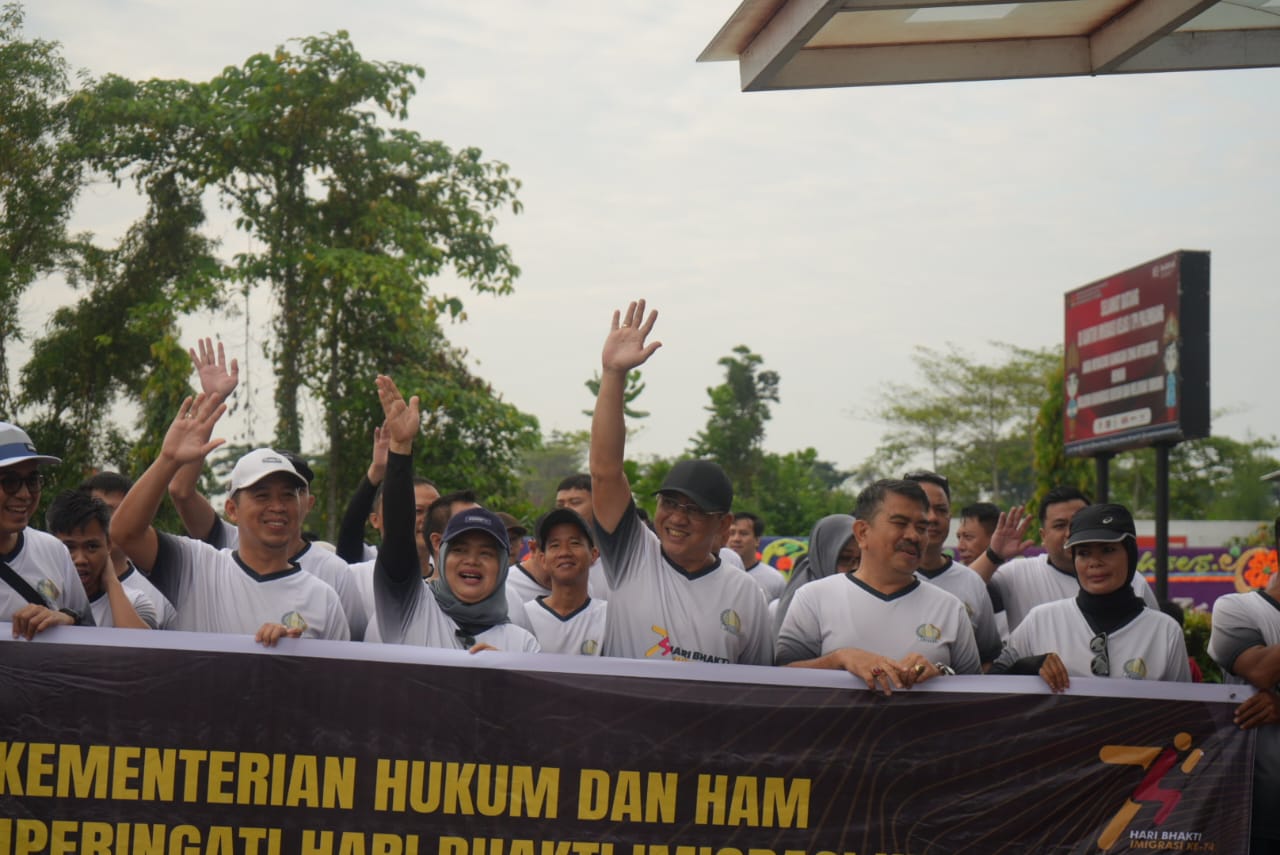 Semarakkan Hari Bakti Imigrasi ke-74 Tahun 2024, Kemenkumham Sumsel Gelar Beragam Kegiatan 