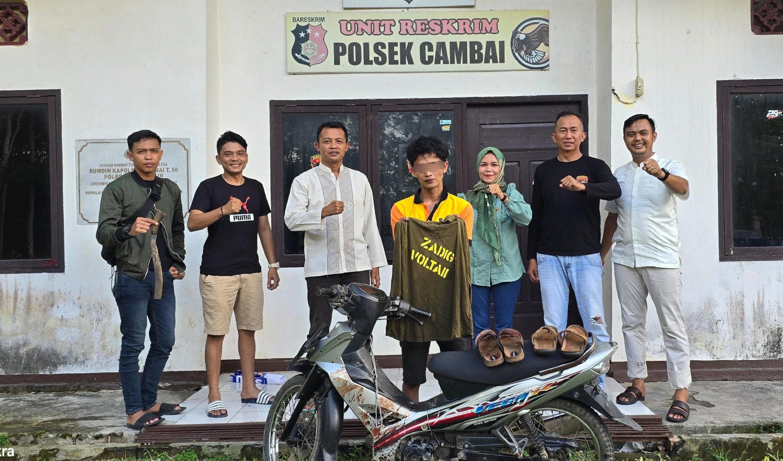 Lewat Komunikasi Persuasif, Polsek Cambai Ungkap Kasus Pembunuhan di Malam Lebaran di Sungai Medang 