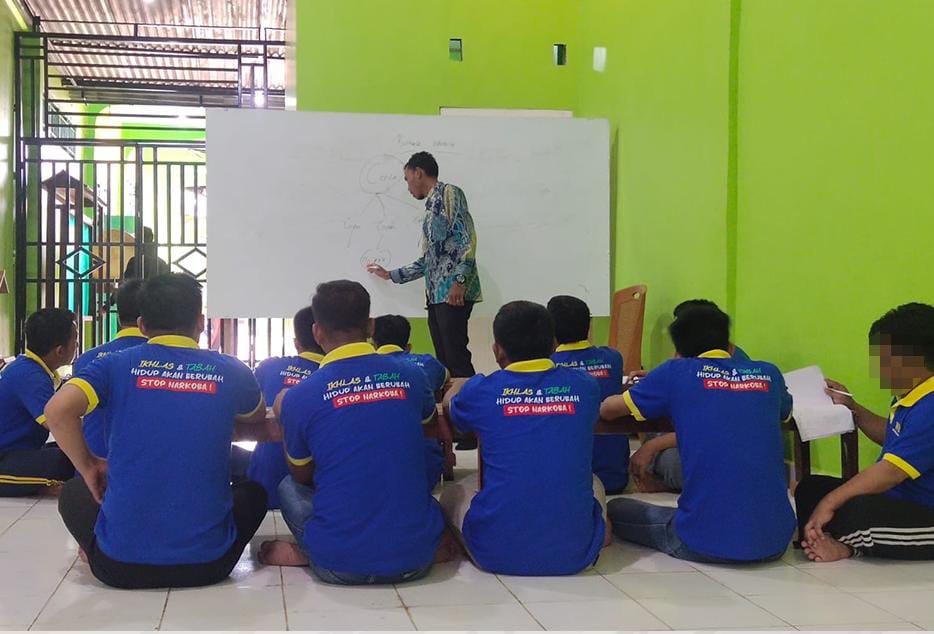 Ratusan WBP di Sumsel Ikuti Program Sekolah Kejar Paket, Terbanyak Lapas Kelas IIA Tanjung Raja 60 Orang