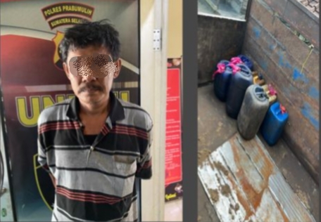 Polres Prabumulih Bongkar Kasus Penyalahgunaan BBM Solar SPBU di Sindur, 1 Pelaku Diamankan 