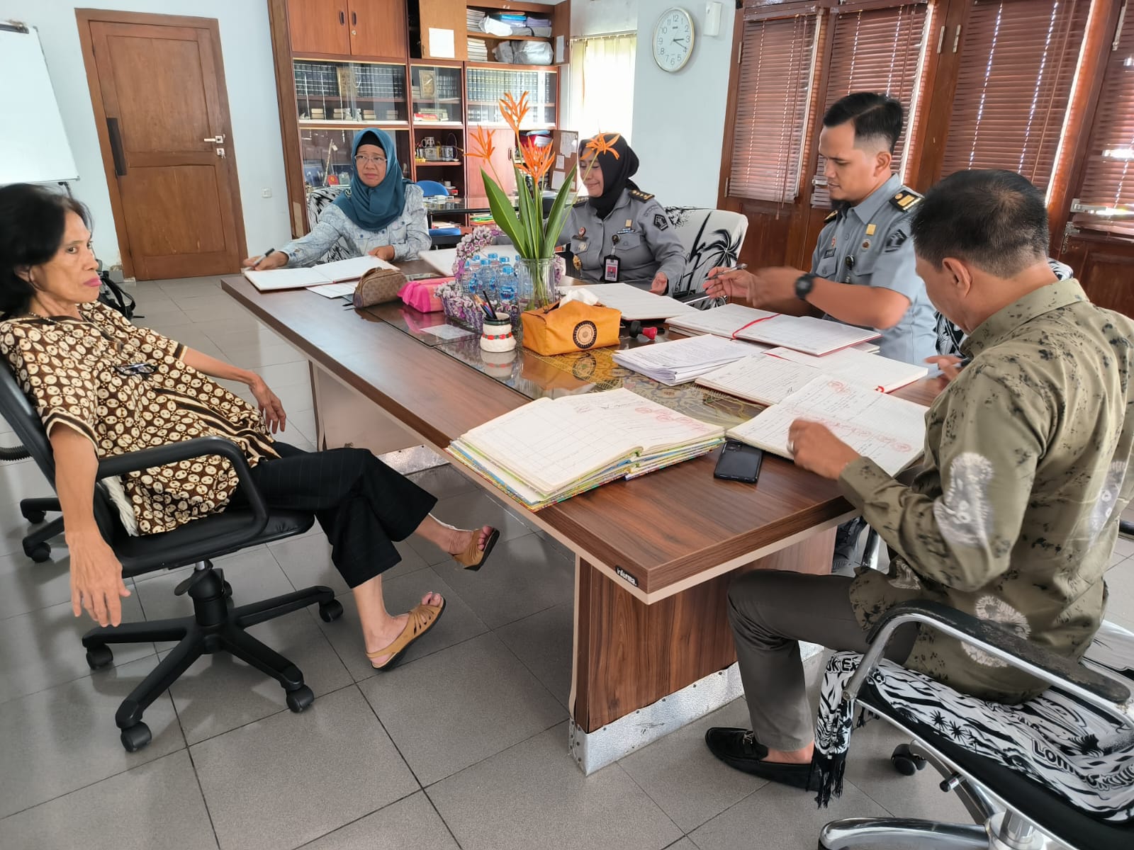 Majelis Pengawas Daerah Kemenkumham Sumsel Lakukan Pengawasan dan Pemeriksaan Protokol Notaris