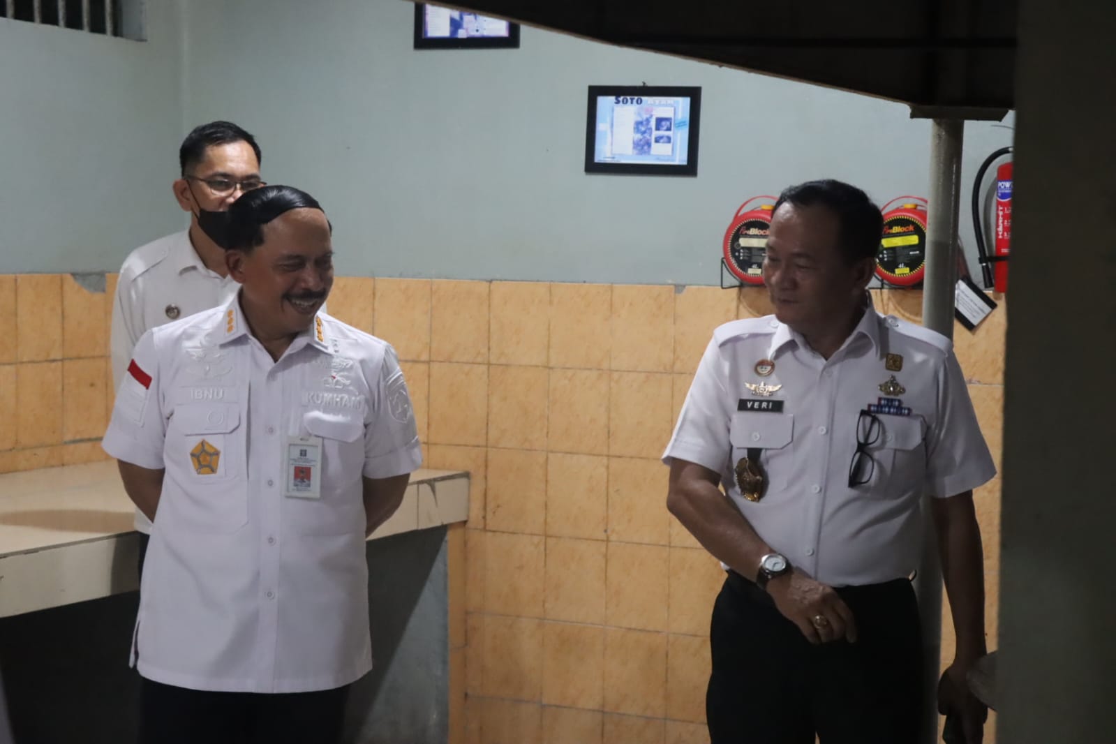 Staf Ahli Menkumham Tinjau Blok Hunian Lapas Palembang, Beri Arahan Begini 