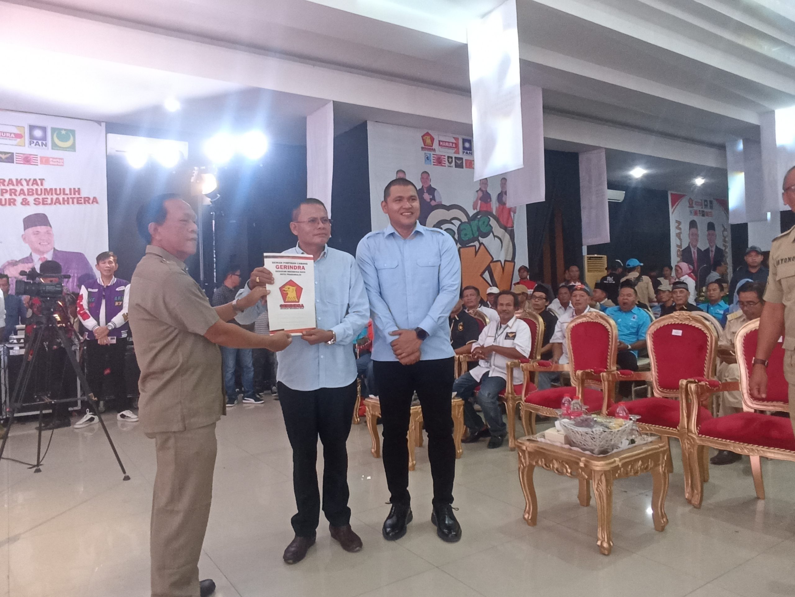Siap Menuju Prabumulih Makmur  Sejahtera, Arlan-Frangky Berkompotesi Pilkada 2024-2029