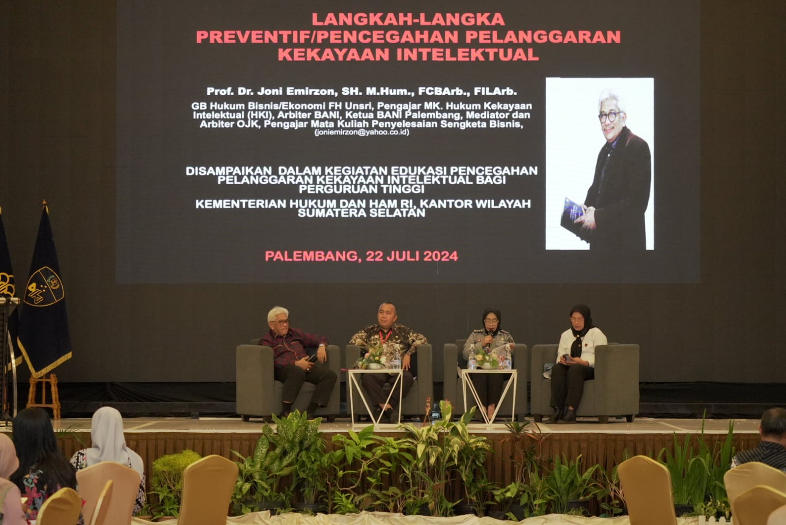 Buka Edukasi Pencegahan Pelanggaran Kekayaan Intelektual Bagi Perguruan Tinggi, Ika: Perlindungan Kekayaan Intelektual Bersifat Eksklusif