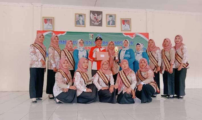 Desa Sidodadi Sabet Juara II Lomba Lagu Mars PKK Tingkat Kecamatan Sekampung, Meriahkan HUT RI ke-79