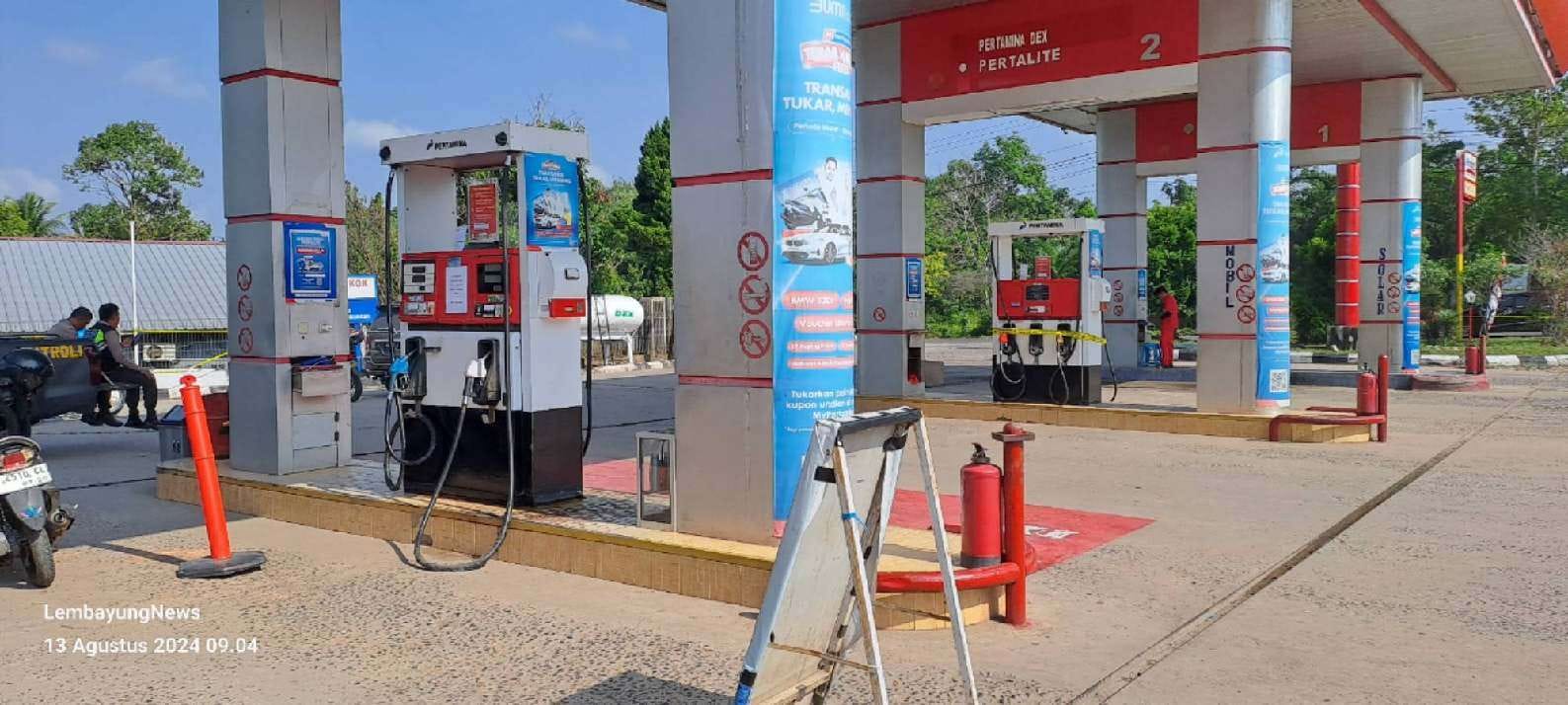 Pertamina Patra Niaga Regional Sumbagsel Tindak Tegas SPBU 24.311.125 Prabumulih, Ditutup Sementara 