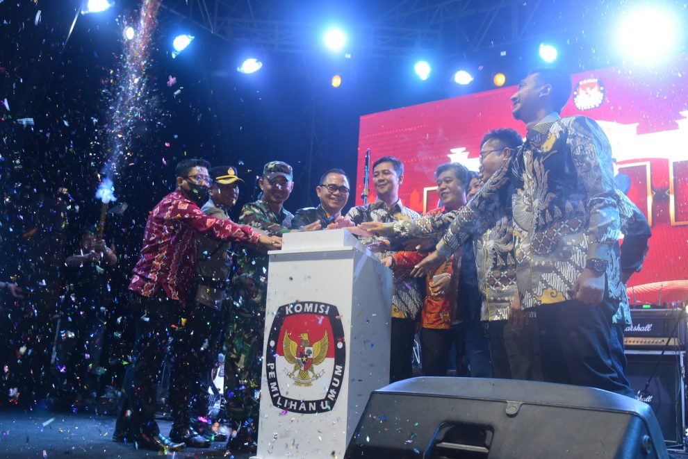 Launching Pilkada 2024, Pj Bupati Hani S Rustam Harap Pesta Demokrasi di Banyuasin Berjalan Lancar dan Sukses