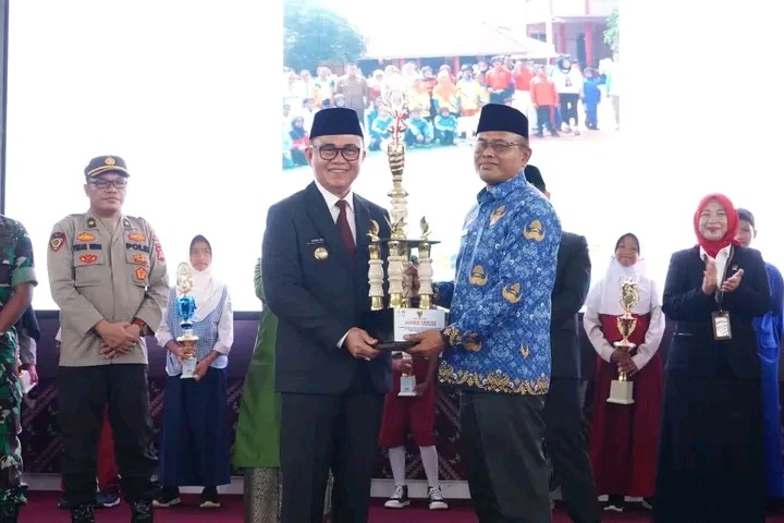 SELAMAT ! Kecamatan Talang Kelapa kembali Raih Juara Umum O2SN dan FLS2N Tingkat Kabupaten Banyuasin 2024