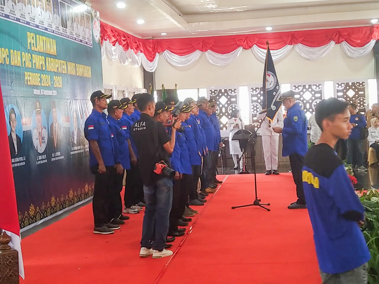 H Syahrial Oesman Lantik DPC PMPB Muba Periode 2024-2028  