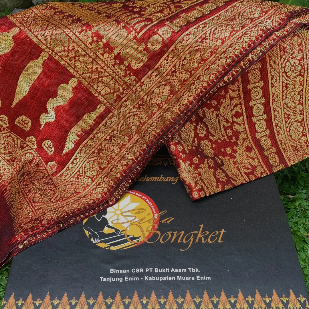 Hari Songket Nasional, Sentra Industri Bukit Asam Produksi Songket Ramah Lingkungan 