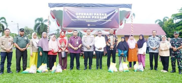 Pemkot Prabumulih Gelar Gerakan Pangan Murah dan Operasi Pasar Murah