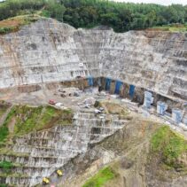 Bendungan Bener Paket II terus Berprogres, Suplai Beton Readymix WSBP Capai 50,08%