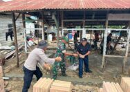 Sinergitas Tiga Pilar Kawal Pembangunan RTLH dalam Program TMMD 127 di Kendari