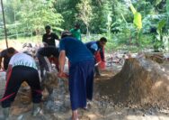 Satgas TMMD 127 dan Warga Kendari Bahu-membahu Bangun Talud