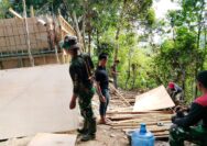 Satgas TMMD Kendari Mulai Tahap Mal Pengecoran Bak Air