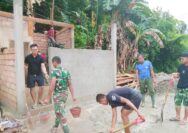 Satgas TMMD 127 Kendari Mulai Lakukan Pengecoran Slop Atas