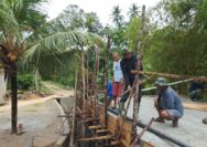 Sentuhan Terampil Satgas TMMD 127: Memperkokoh Jembatan Sambuli demi Keamanan Warga
