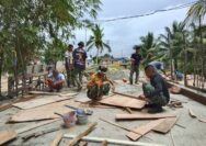 Akselerasi Pembangunan, Satgas TMMD 127 Kendari Tuntaskan Pengecoran Struktur Jembatan Sambuli