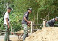 ​Akselerasi Infrastruktur, Satgas TMMD 127 Kodim Kendari Tuntaskan Penimbunan Jalan Jembatan Sambuli
