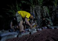Cahaya di Balik Gelap: Sinergi Tanpa Batas Satgas TMMD 127 dan Warga Kendari
