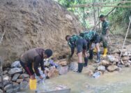 Satgas TMMD 127 Kodim 1417/Kendari Ukir Harapan Lewat Pembangunan Talud