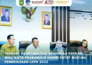 Perkuat Akuntabilitas Keuangan Daerah, Wali Kota Prabumulih Hadiri Entry Meeting Pemeriksaan LKPD 2025