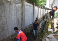 TMMD ke-128: Koramil 0811/01 Kota Bersama Instansi Terkait Benahi Lingkungan