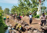 Cegah Erosi, Satgas TMMD Kodim 0725/Sragen bangun Talud sepanjang 150m