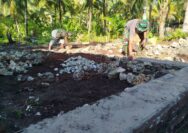Bangun Fondasi, Bangun Harapan: Satgas TMMD Ke-128 Kerja Maksimal Wujudkan Kesejahteraan Warga