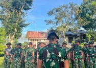 SATGAS TMMD 128 KODIM 1629/SBD GELAR APEL PAGI, TARGETKAN PERCEPATAN FISIK DI DESA UMBU WANGU