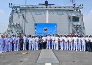INS Sunayna Tiba di Jakarta, Misi “One Ocean, One Mission” Perkuat Sinergi Maritim Indonesia–India