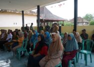 Wujudkan Anak Sehat dan Cerdas, Satgas TMMD Kodim 0402/OKI Gelar Penyuluhan Stunting