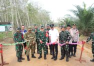 TMMD Ke-128 Tinggalkan Jalan Baru Sepanjang 6 Kilometer di OKI