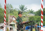 Pangdam II/Sriwijaya Resmi Tutup TMMD Ke-128 Kodim 0402/OKI di Pematang Sukatani