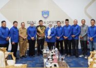 Kunker Koordinasi Pemda di OKUT, Komisi I DPRD Sumsel Diterima Bupati Ir H Lanosin ST MT MM