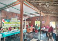TMMD Reguler ke-128 Kodim Sragen Sasar Kesehatan Warga Melalui Layanan Posyandu di Desa Puro