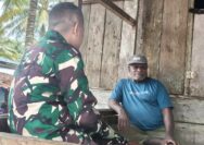 Komsos dengan Aparat Kampung, Kapten Kav Bambang Rudianto Perkuat Sinergi TMMD