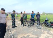 Gowes Pagi Berujung Cek Proyek Aksi Kasdim Sragen Tinjau Pengecoran Jalan TMMD Reguker 128 Kodim Sragen.  ​