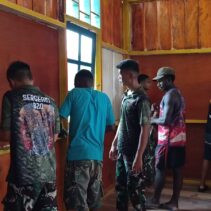Prajurit Yonif TP 820/DAAI Bangga Terlibat dalam TMMD ke-128 Kodim 1710/Mimika