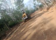 Hari ke-19 TMMD Kodim 0402/OKI, Pekerjaan Pembukaan Jalan Hampir Rampung dengan Capaian 85 Persen