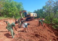 Maksimalkan Tenaga & Waktu, Pembuatan Jalan di Wewewa Selatan Capai Progres Pesat