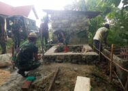 Genjot Penyelesaian Akhir, Satgas TMMD 128 Percepat Pembangunan MCK & Mulai Bangun Septik Tank di Umbu Wangu