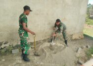 Masuki Tahap Penyelesaian, Satgas TMMD 128 Pacu Progres Pembuatan MCK di Umbu Wangu