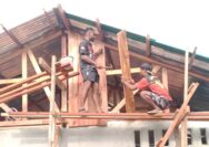 Harapan Warga Terwujud, Pembangunan Rumah Bapak Yosef Terus Dipercepat TMMD ke-128